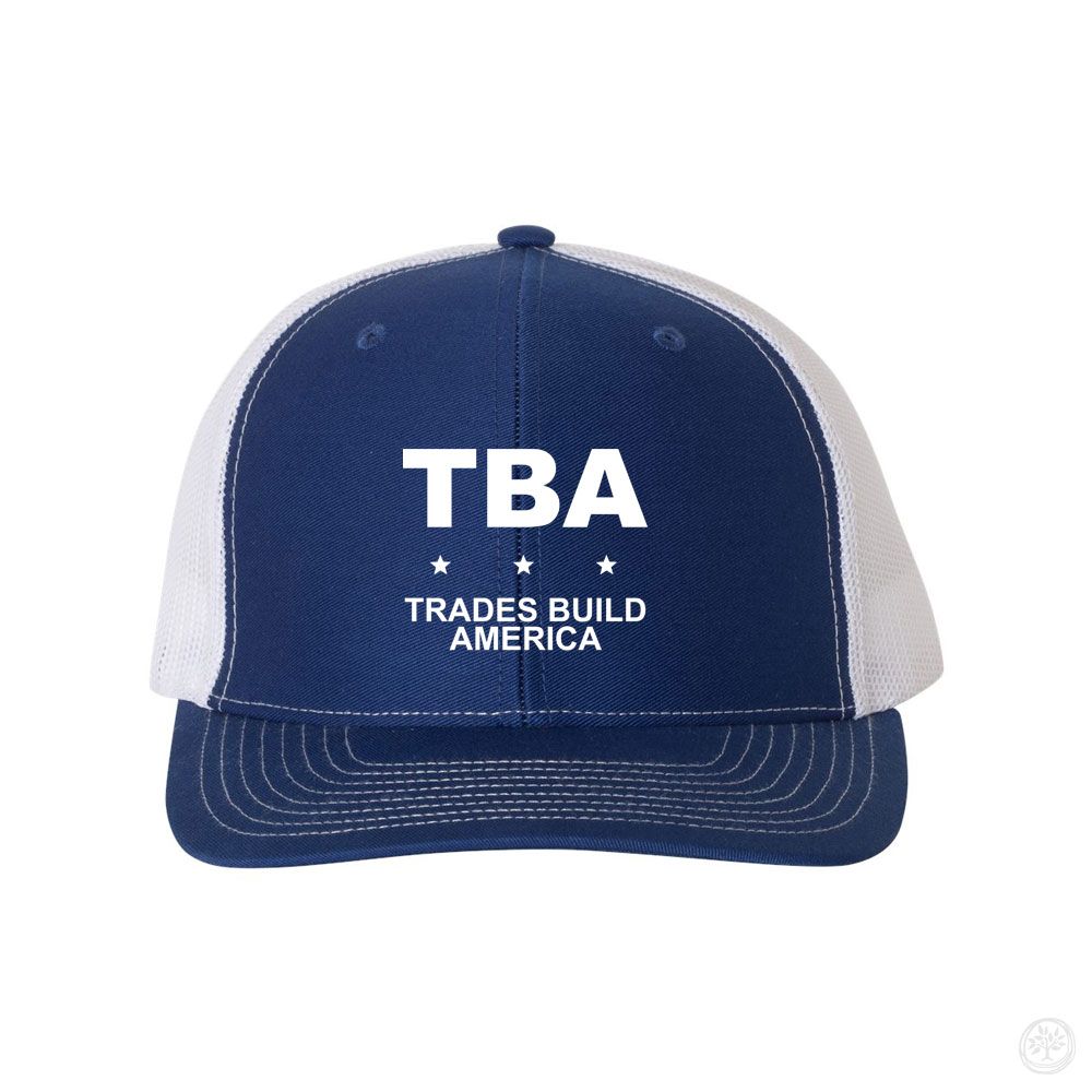 Trades Builds America (White Thread) – Richardson Hat